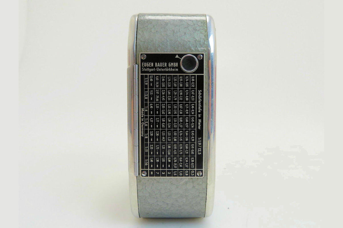 Camera BAUER 88 E - Camera BAUER 88 E - Vue arriere