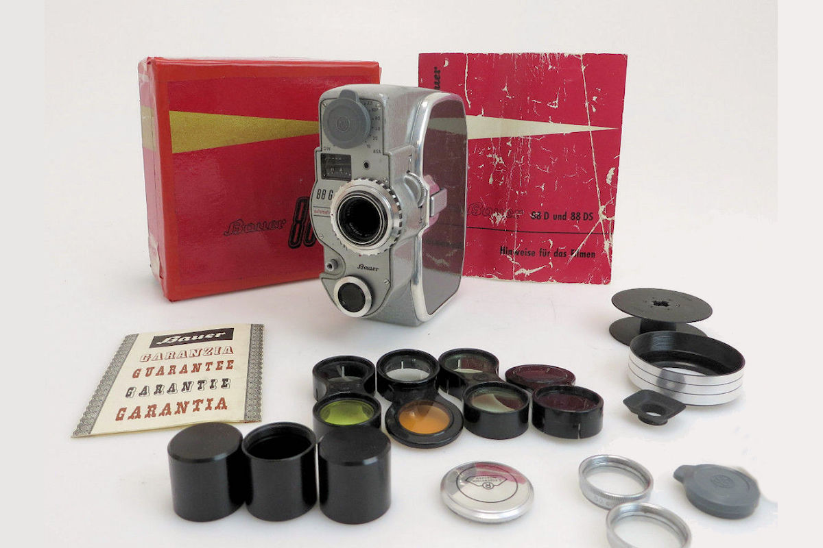 Camera BAUER 88 E - ouverte