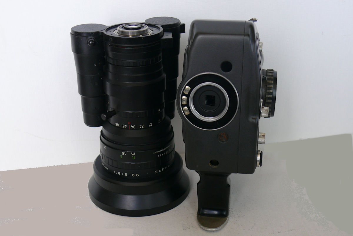 Camera BEAULIEU 4008 Zoom Schneider Variogon démonté