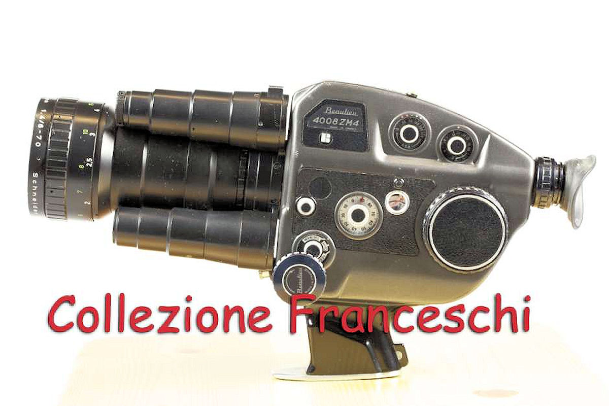 Camera BEAULIEU 4008 Zm4 -  vue coté gauche