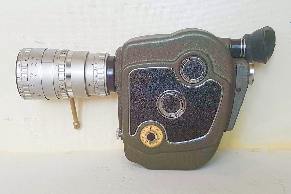 Camera BEAULIEU MCR 8 - Coté Gauche