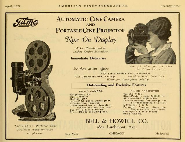 Bell & HOWELL - Automatic Cine Camera