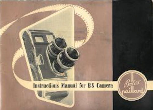 BOLEX B 8 Manuel utilisateur (en)