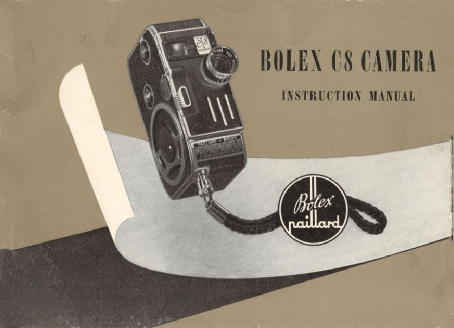 BOLEX C 8 Manuel utilisateur (fr)