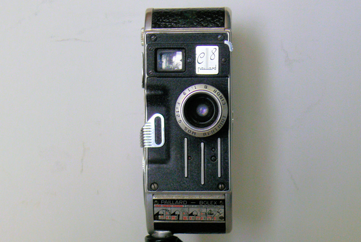 Camera BOLEX C-8 - vue de face