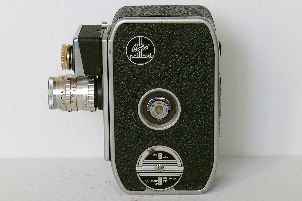 Camera BOLEX C-8L  Coté Gauche