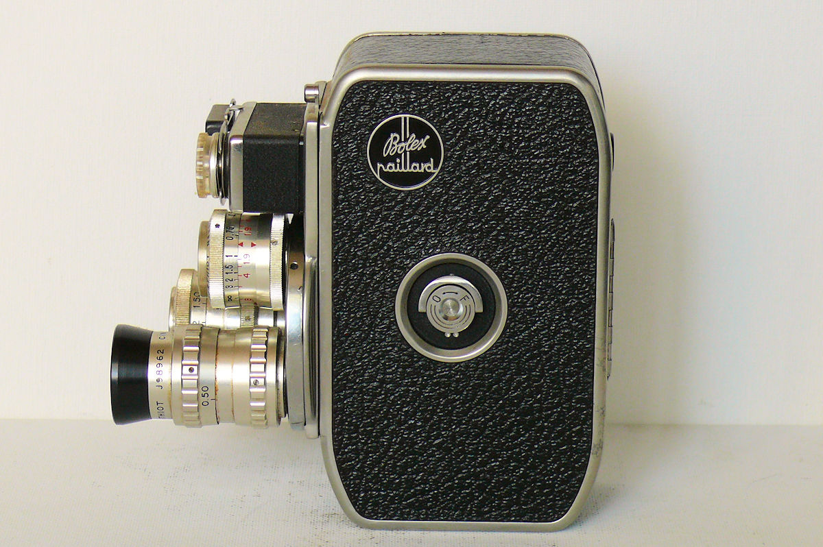 Camera BOLEX D-8L   Coté Gauche
