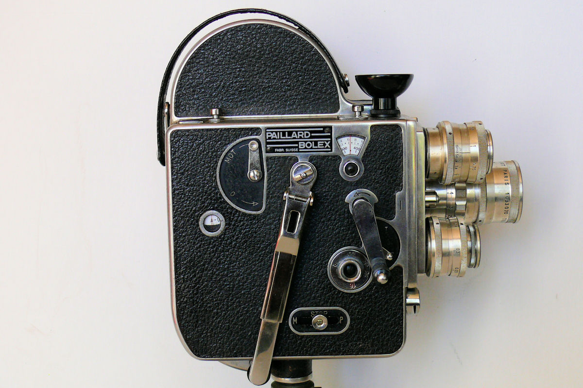 Camera BOLEX H16 Leader - Coté droit
