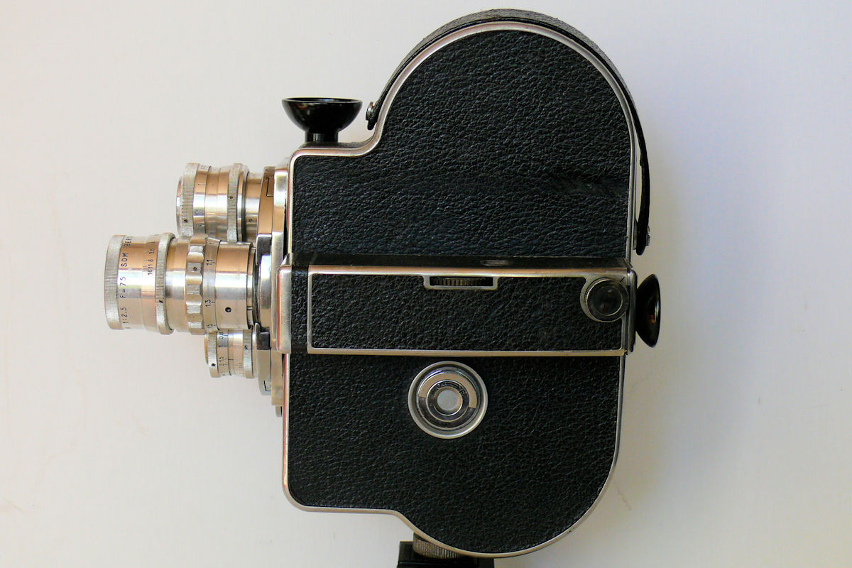 Camera BOLEX H16 Leader- Coté Gauche