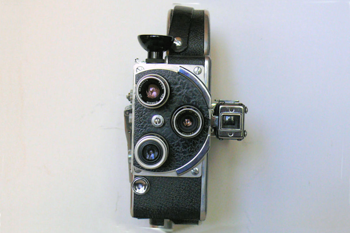 Camera BOLEX H8 Leader - vue de face