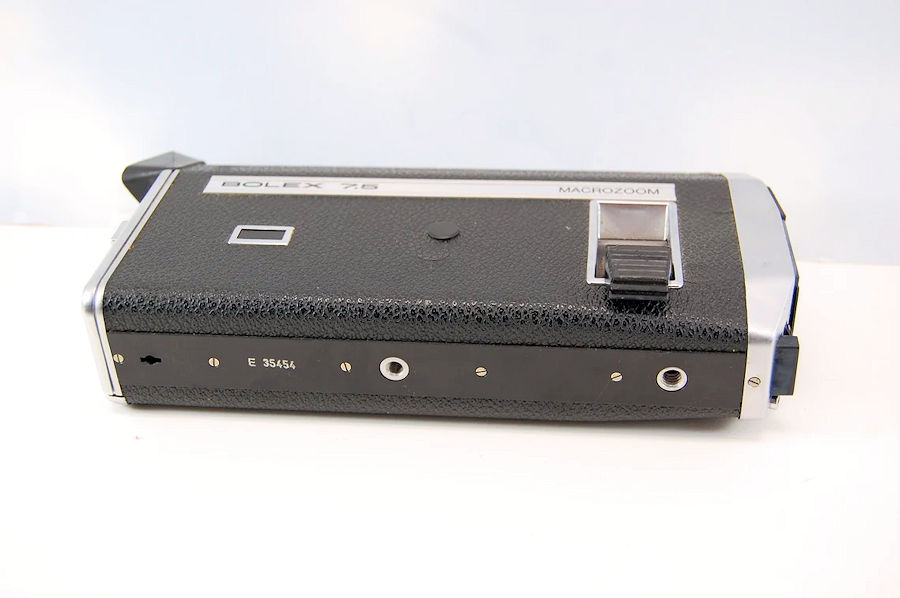 Camera BOLEX 7.5 Macrozoom - Vue dessous