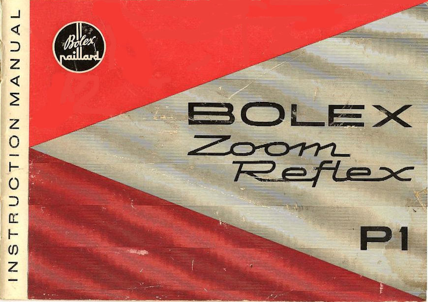 Manuel utilisateur BOLEX P1 (en)