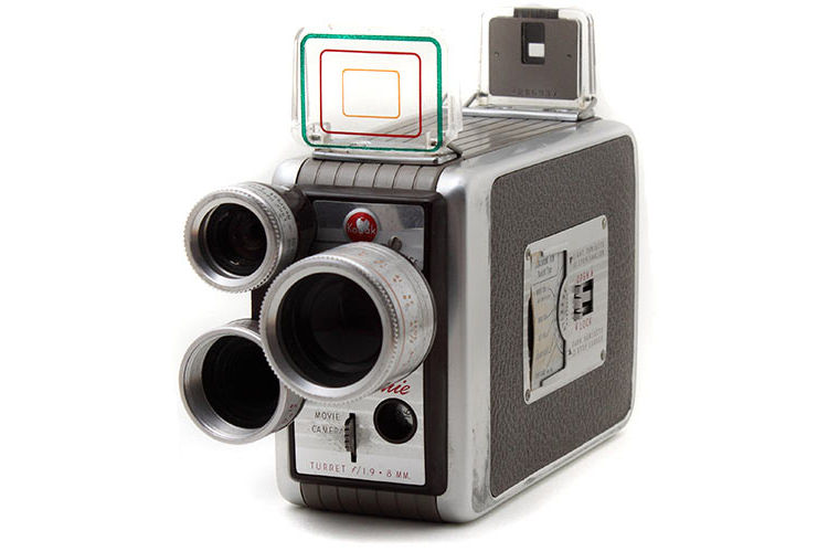 Camera Cine-Kodak Brownie tourelle - face