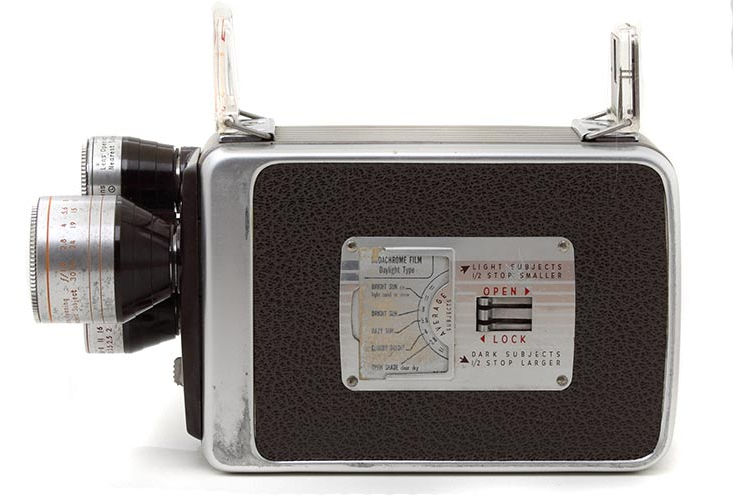 Camera Cine-Kodak Brownie tourelle - gauche