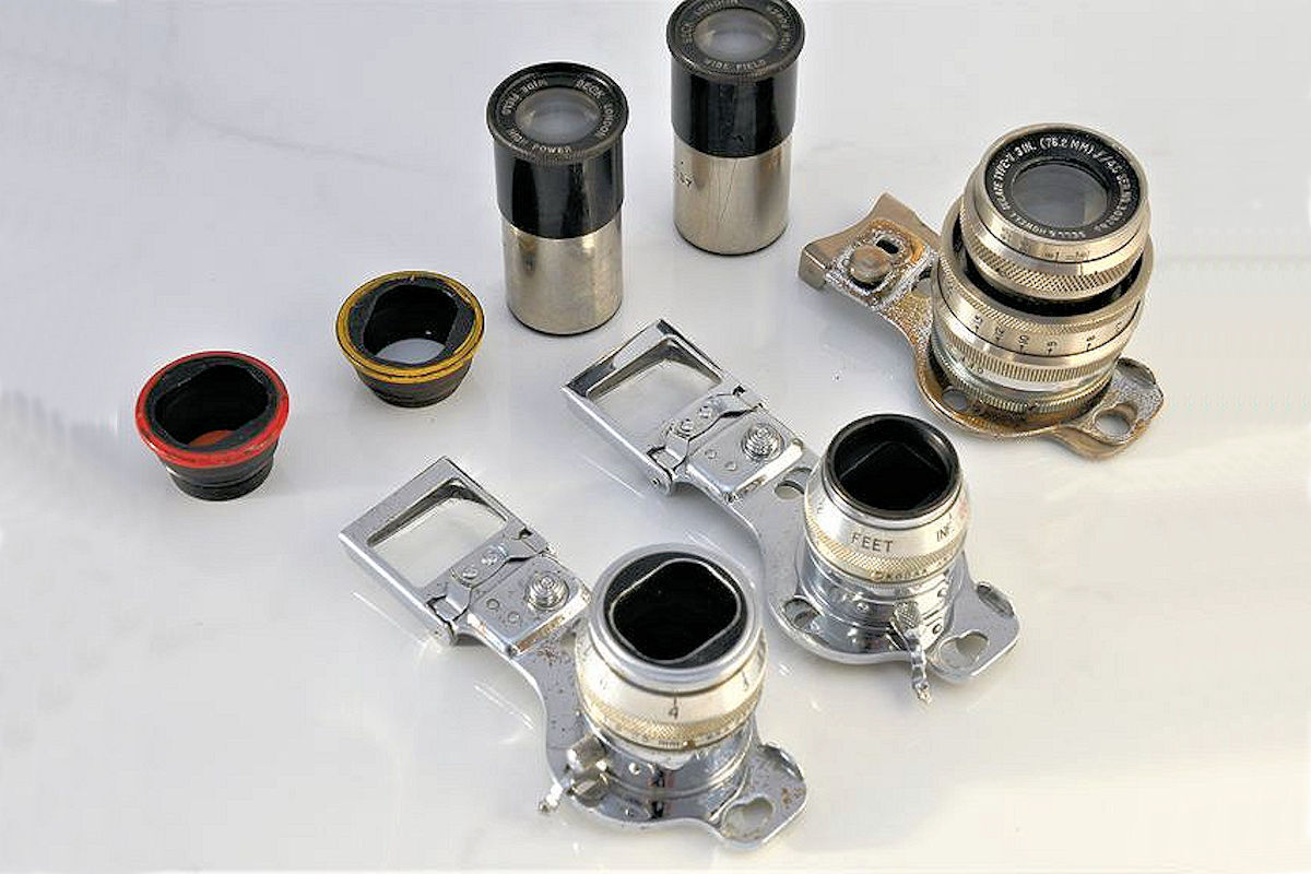 Camera Cine-Kodak Modl BB - objectifs