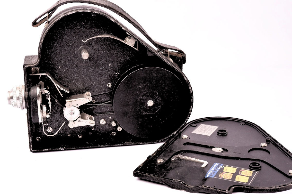 Camera Cine-Kodak Model E - ouverte