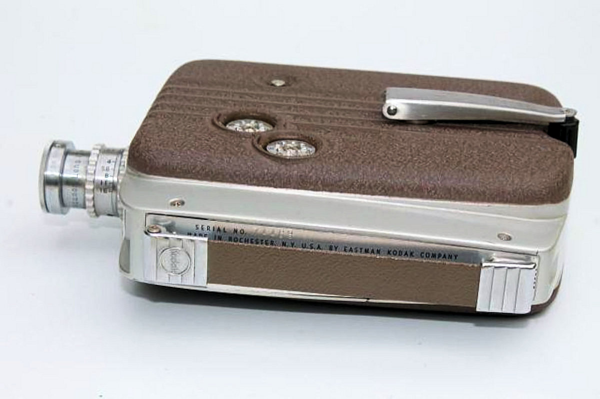 Camera Cine-Kodak Reliant - Dessus