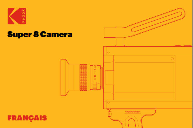 Manuel utilisateur Camera Kodak Super 8(fr) pdf