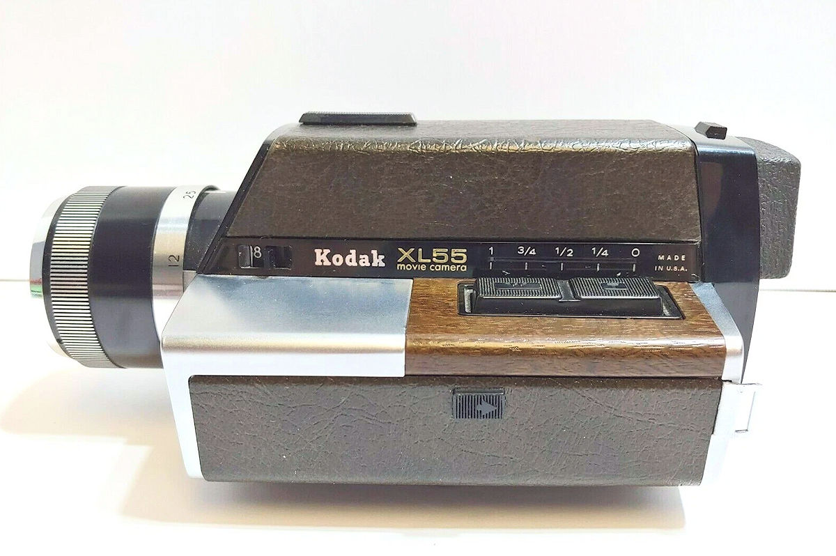 Camera Kodak XL - côté gauche