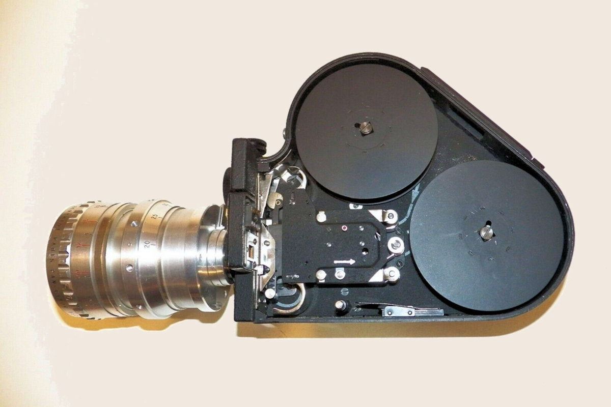 Camera Pathé BTL II Duolight - ouverte