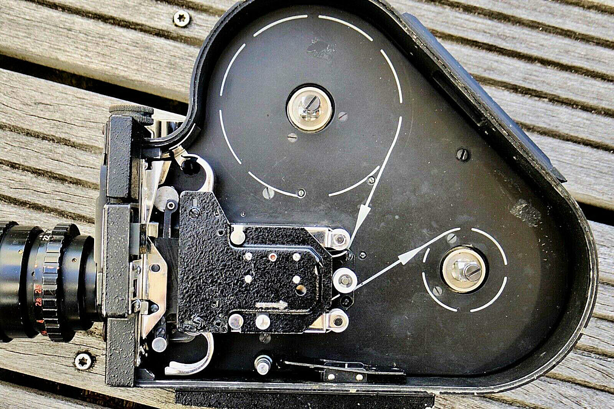 Camera Pathé BTL II Duolight - arrière