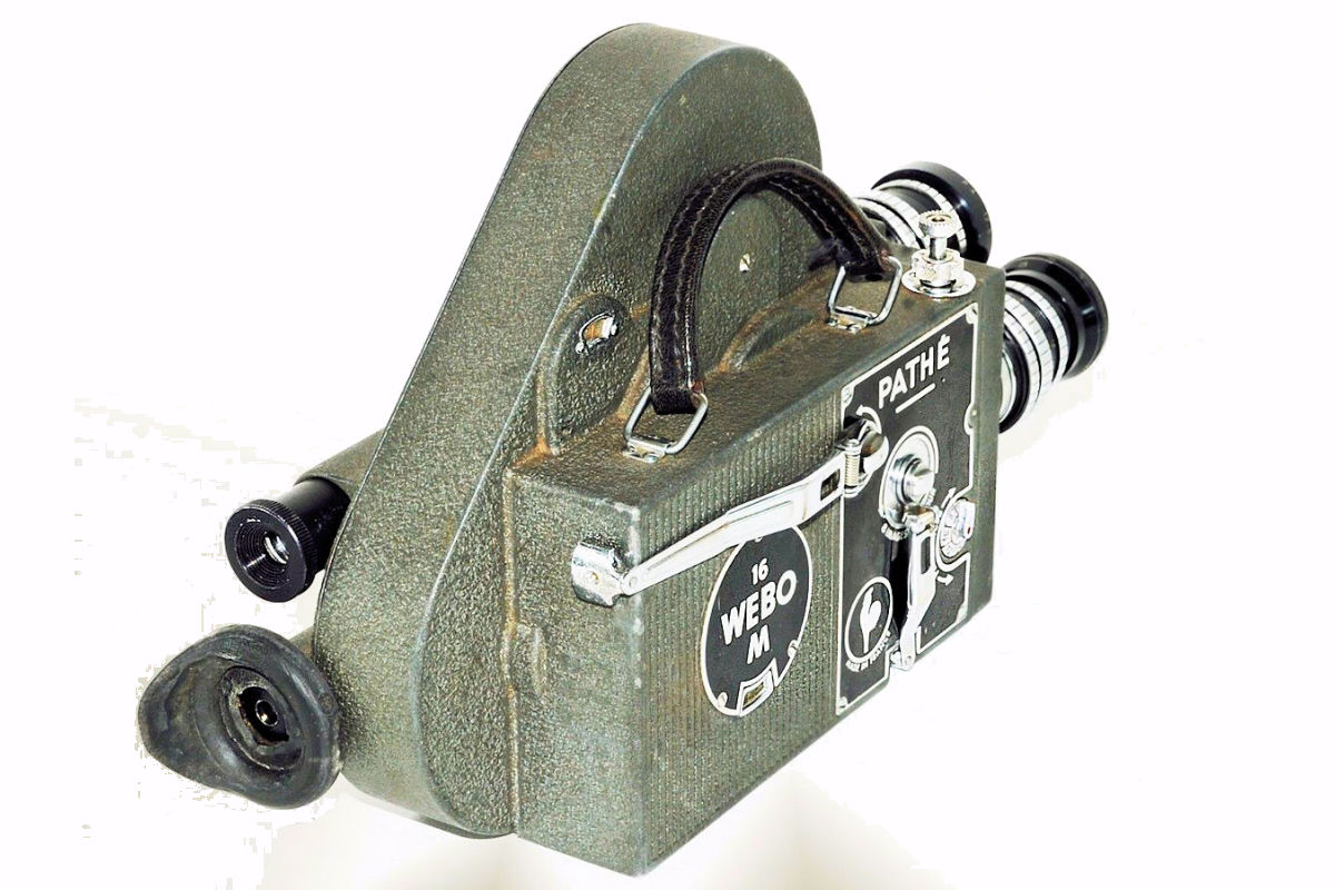 Camera Pathé WEBO-M - arrière