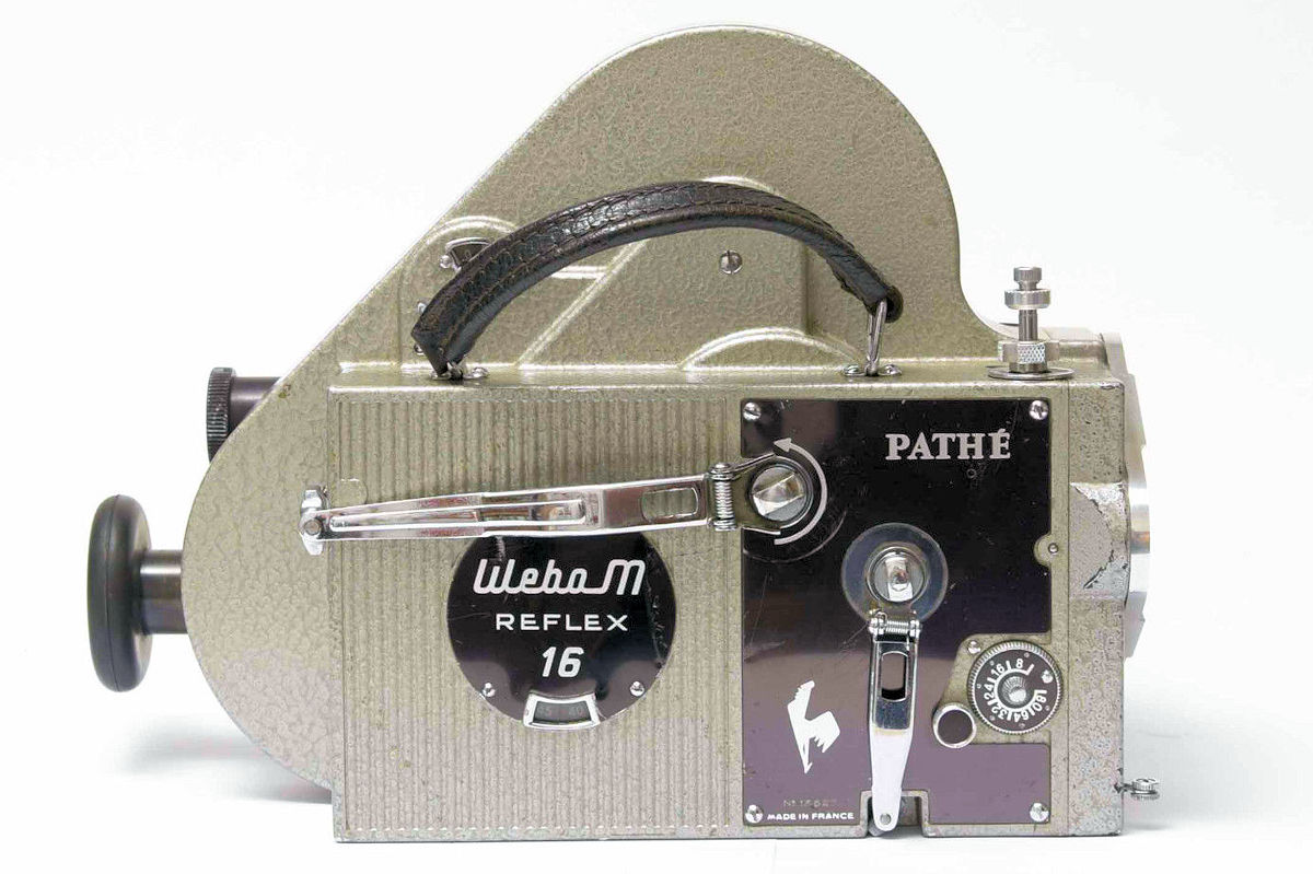 Camera Pathé WEBO-M- coté droit