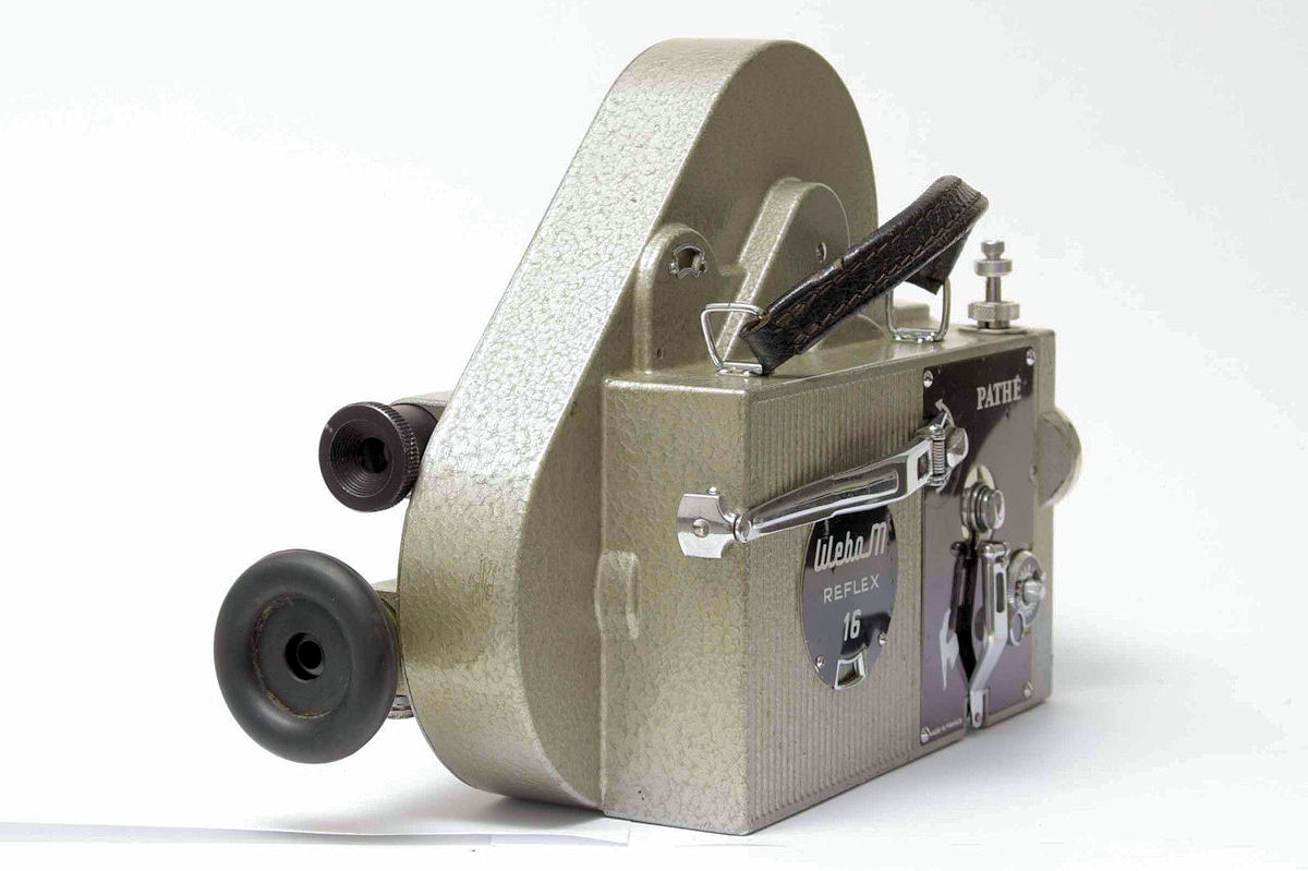 Camera Pathé WEBO-M - arrière